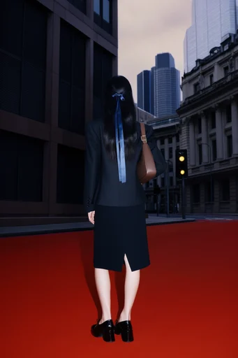 Graphic Crimson Minimalism style reference image — saturated crimson background