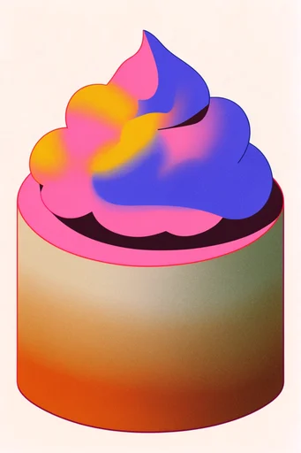Surreal Graphic Minimalism style reference image — minimalist graphic design