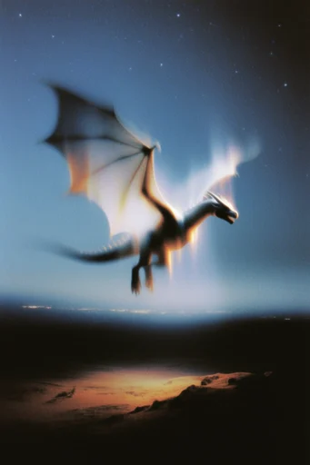 Spectral Analog Dreamscape style reference image — cyan and thermal color palette