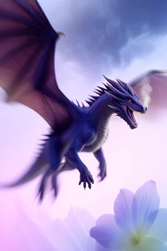 Luminous Ethereal Motion style reference image — vibrant chromatic gradients