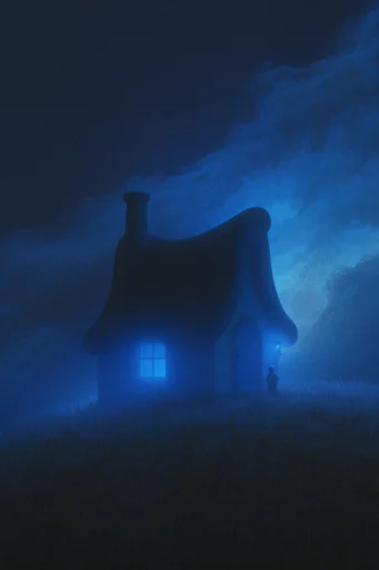 Ethereal Cobalt Nocturne style AI image example 4