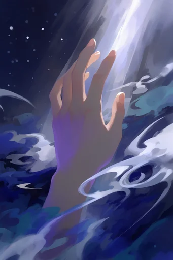 Luminous Cosmic Ethereal style reference image — painterly ethereal atmosphere
