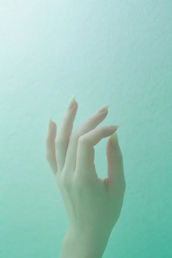 Ethereal Blue Minimalism style reference image — tactile paper and painterly textures