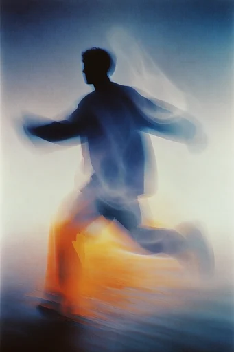 Ethereal Thermal Motion moodboard — generate AI images in this style