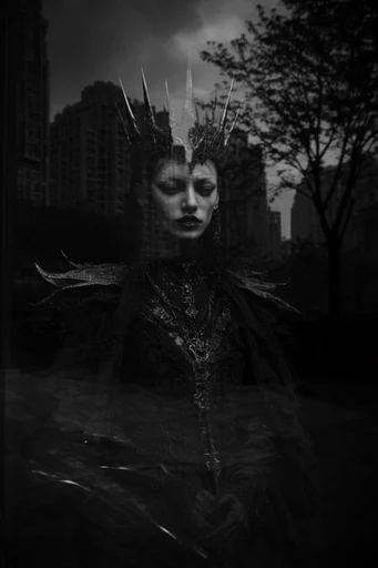 Sovereign Gothic Noir style reference image — dark gothic romanticism