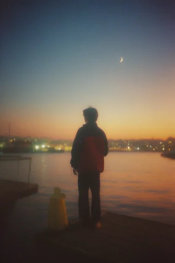 Nostalgic Liminal Twilight moodboard — generate AI images in this style