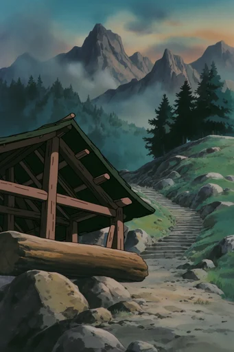Nostalgic Retro Anime style reference image — 90s retro anime style