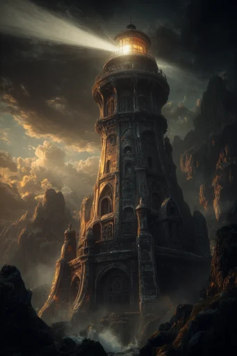 Sublime Chiaroscuro Gothic style reference image — surreal entropic decay