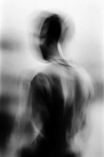 Ethereal Monochrome Noir moodboard — generate AI images in this style