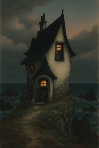 Whimsical Storybook Illustration style reference image — cozy nostalgic atmosphere