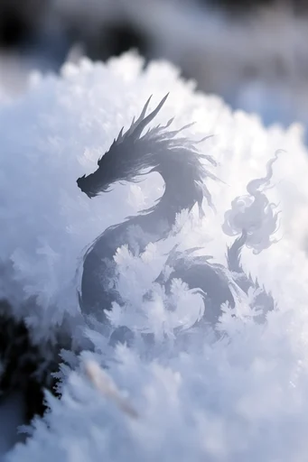Ethereal Frost Botanical style reference image — hoarfrost