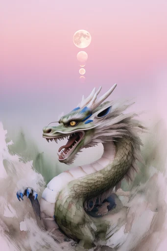 Ethereal Pastel Surrealism style reference image — minimalist dreamscape