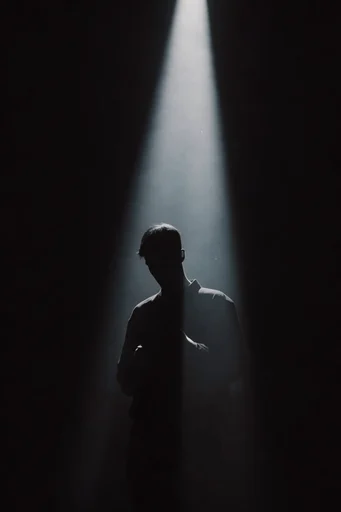 Cinematic Volumetric Noir moodboard — generate AI images in this style