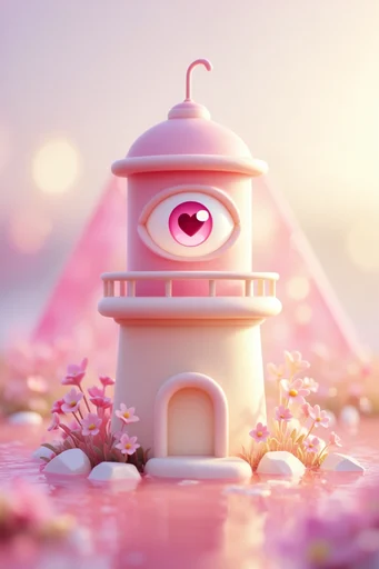 Ethereal Kawaii Whimsy style reference image — tactile plush textures