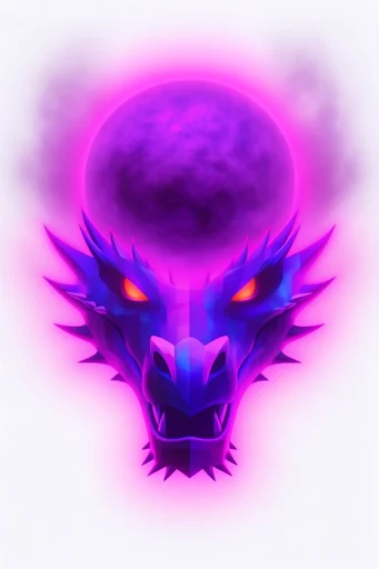 Ethereal Chromatic Aura style reference image — ethereal neon halo