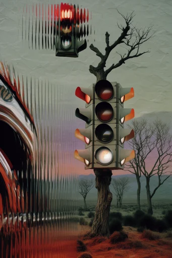 Surreal Avant-Garde Portraiture style reference image — avant-garde editorial