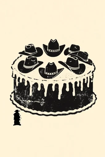 Textured Monochromatic Printmaking style reference image — monochromatic printmaking