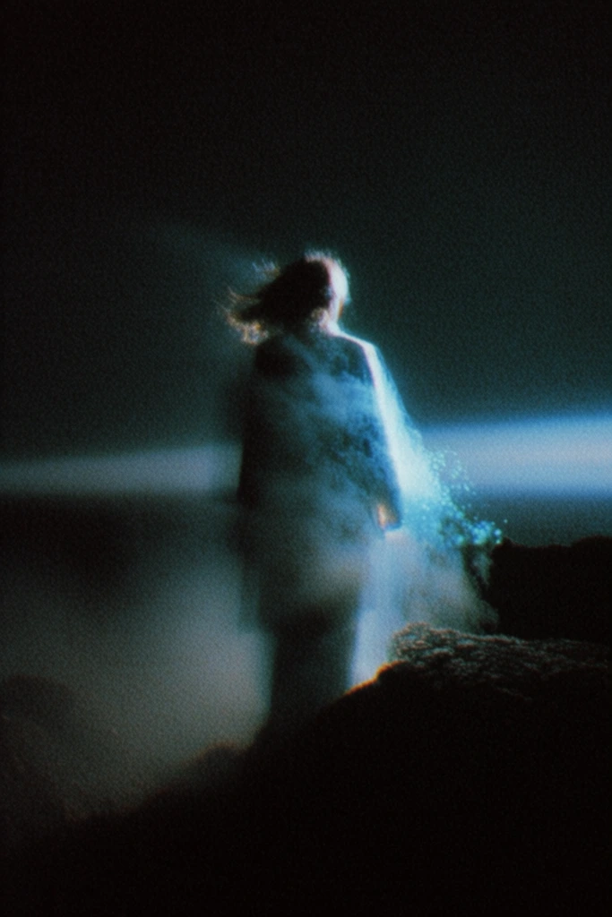 Spectral Cyan Nocturne style AI image example 1