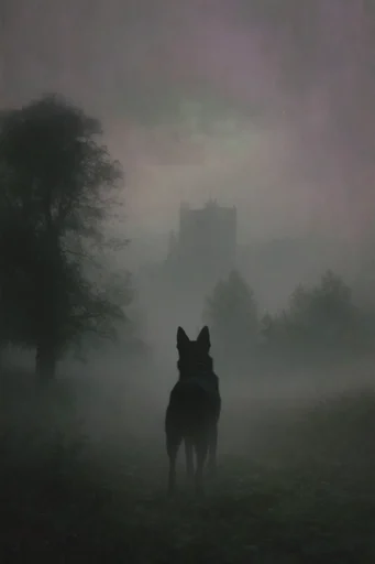 Ethereal Gothic Tonalism style reference image — sublime isolation