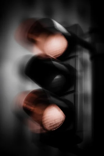 Kinetic Spectral Noir style reference image — high-contrast chiaroscuro