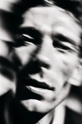 Haunting Kinetic Monochrome style reference image — shutter drag
