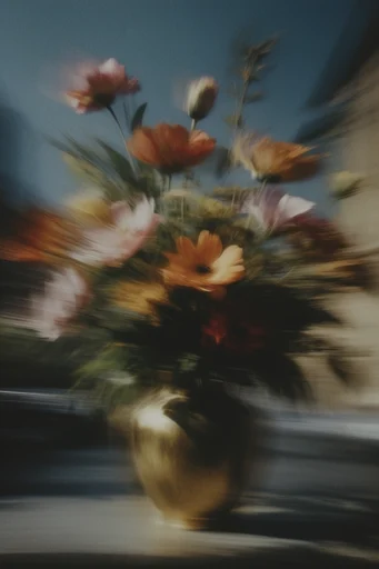Cinematic Urban Motion style reference image — dreamy impressionistic light streaks