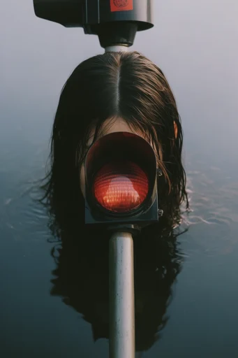 Visceral Ethereal Melancholy style reference image — submerged surrealism