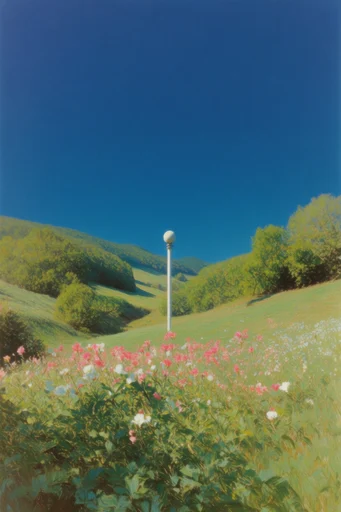 Liminal Surrealist Pastoral style reference image — sharp shadows