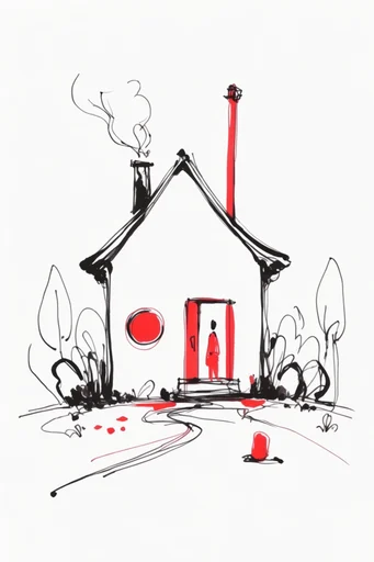 Expressive Graphic Ink style AI image example 4