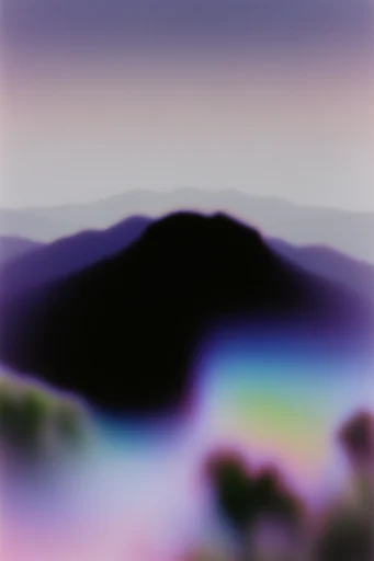 Luminous Spectral Haze style reference image — extreme soft focus