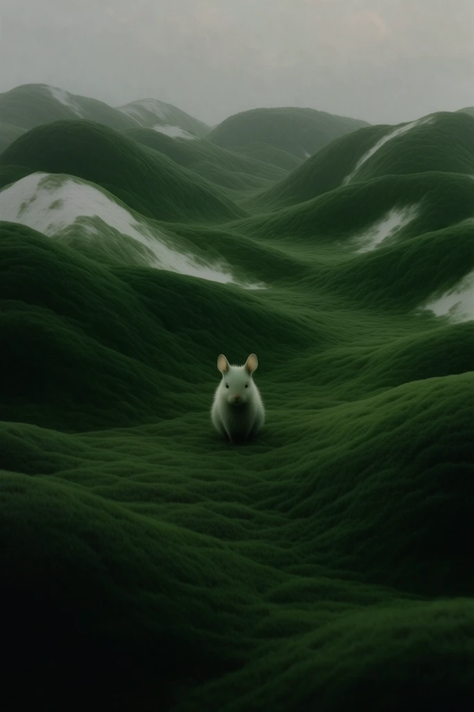 Velvet Verdant Surrealism style AI image example 3