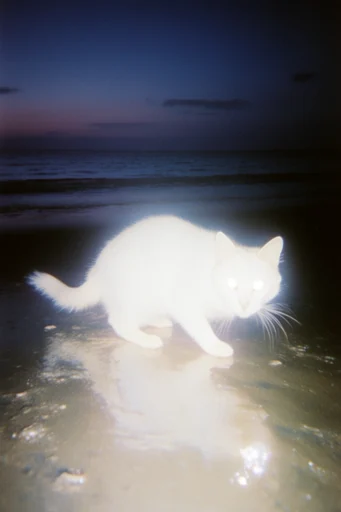 Spectral Nocturnal Glow style reference image — spectral light