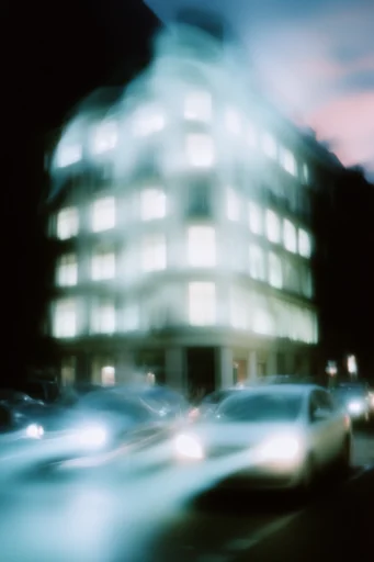 Spectral Cyan Luminescence style reference image — spectral blue glow