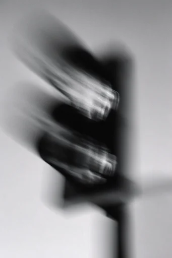 Spectral Kinetic Monochrome style reference image — long exposure motion blur