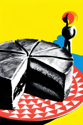 Graphic Printmaker Pop style reference image — pop art illustration