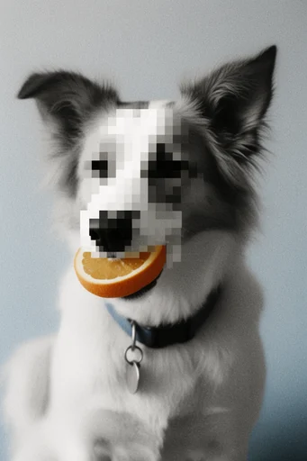 Monochrome Digital Entropy style reference image — digital disintegration