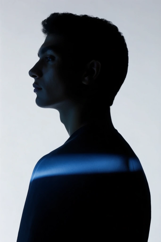 Minimalist Cybernetic Noir style AI image example 1