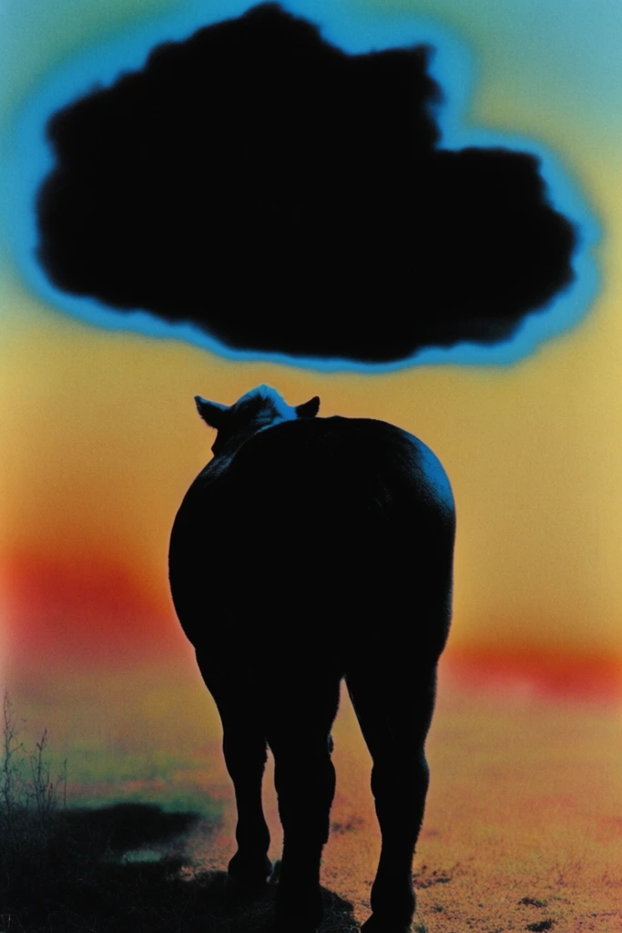 Solarized Shadow Avant-Garde style AI image example 3