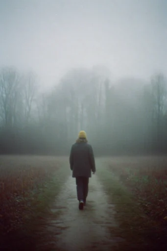 Atmospheric Analog Melancholy moodboard — generate AI images in this style
