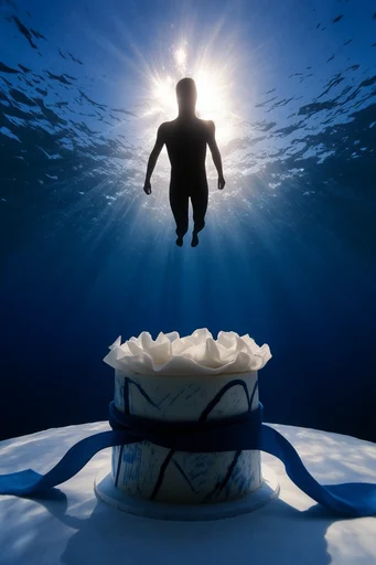 Luminous Abyssal Radiance style reference image — ethereal aquatic atmosphere