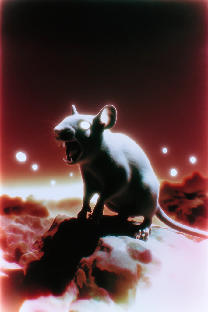 Crimson Astral Surrealism style AI image example 3