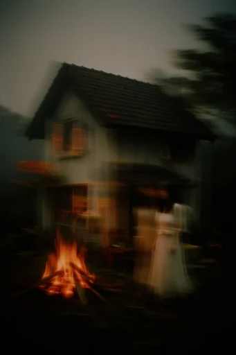 Kinetic Liminal Decay style AI image example 4