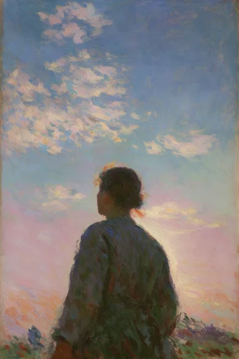 Ethereal Impressionist Pastoral moodboard — generate AI images in this style