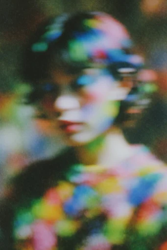 Luminous Analog Glitch style reference image — dreamlike bokeh