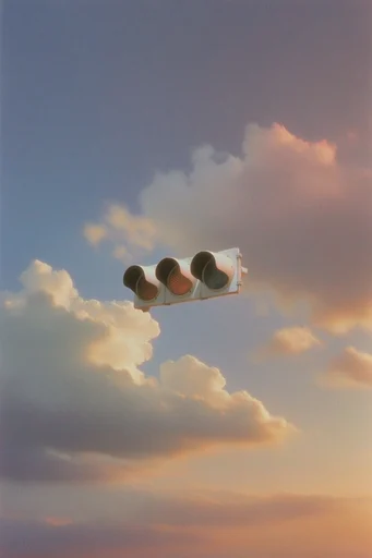 Ethereal Pastel Surrealism style reference image — vintage film grain