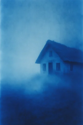 Ethereal Nocturnal Minimalism style reference image — soft diffused atmospheric light
