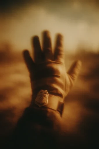 Dusty Sepia Dreamscape style reference image — soft-focus haze