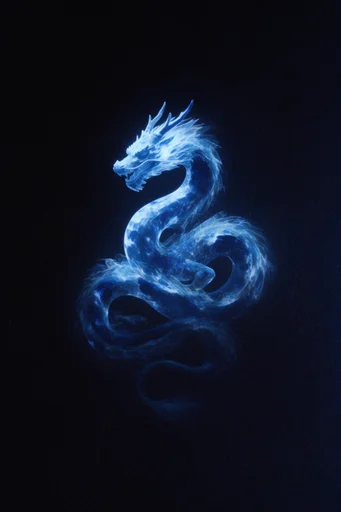 Luminous Nocturnal Void style reference image — ethereal glowing focal point