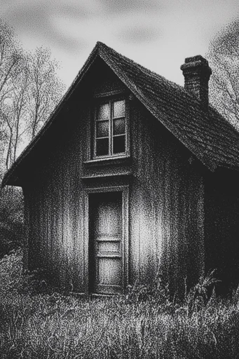 Monochrome Chiaroscuro Realism style AI image example 4