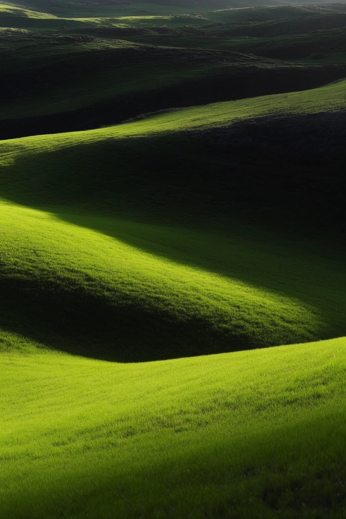 Velvety Verdant Minimalism style AI image example 2
